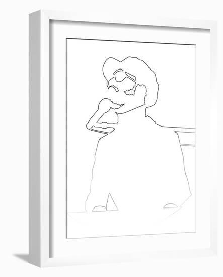 Stevie Wonder-Logan Huxley-Framed Premium Giclee Print