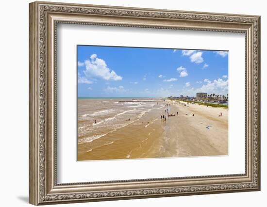 Stewart Beach, Galveston, Texas, United States of America, North America-Kav Dadfar-Framed Photographic Print