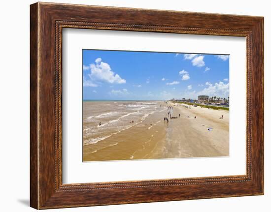 Stewart Beach, Galveston, Texas, United States of America, North America-Kav Dadfar-Framed Photographic Print