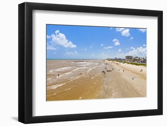 Stewart Beach, Galveston, Texas, United States of America, North America-Kav Dadfar-Framed Photographic Print