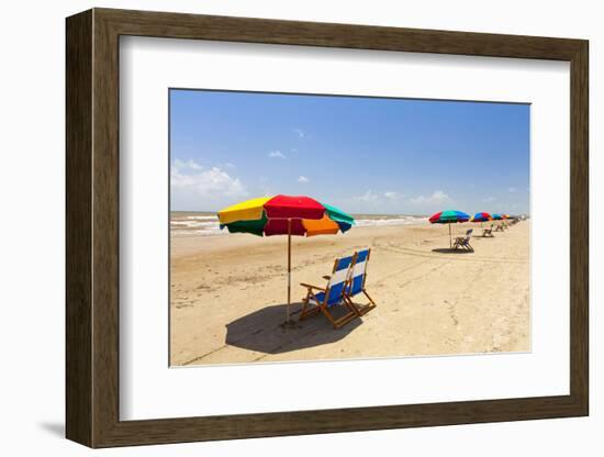 Stewart Beach, Galveston, Texas, United States of America, North America-Kav Dadfar-Framed Photographic Print