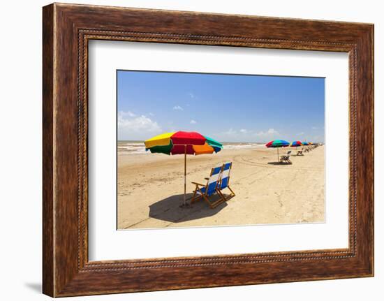 Stewart Beach, Galveston, Texas, United States of America, North America-Kav Dadfar-Framed Photographic Print