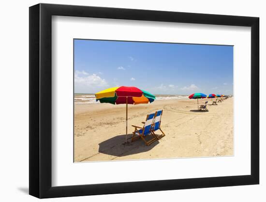 Stewart Beach, Galveston, Texas, United States of America, North America-Kav Dadfar-Framed Photographic Print