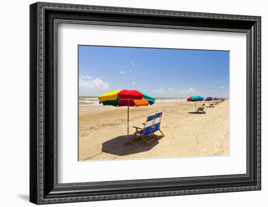 Stewart Beach, Galveston, Texas, United States of America, North America-Kav Dadfar-Framed Photographic Print