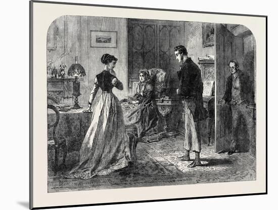 Stewart Hunt's Introduction to Miss Jones, 1867-Alfred William Hunt-Mounted Giclee Print