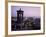 Stewart Monument and Princes Street, Edinburgh, Lothian, Scotland, United Kingdom-Roy Rainford-Framed Photographic Print