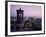 Stewart Monument and Princes Street, Edinburgh, Lothian, Scotland, United Kingdom-Roy Rainford-Framed Photographic Print