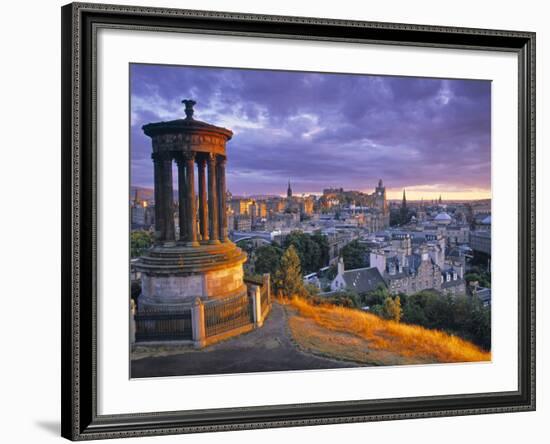Stewart Monument, Calton Hill, Edinburgh, Scotland-Doug Pearson-Framed Photographic Print