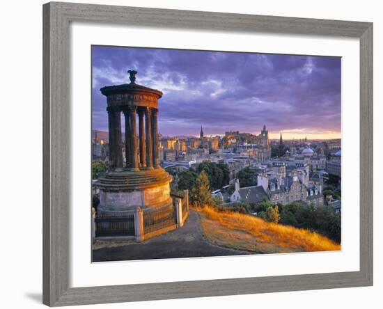 Stewart Monument, Calton Hill, Edinburgh, Scotland-Doug Pearson-Framed Photographic Print