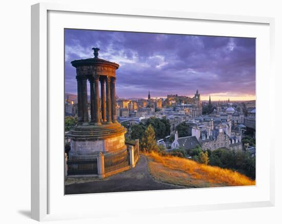 Stewart Monument, Calton Hill, Edinburgh, Scotland-Doug Pearson-Framed Photographic Print