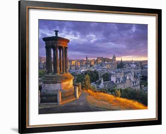 Stewart Monument, Calton Hill, Edinburgh, Scotland-Doug Pearson-Framed Photographic Print