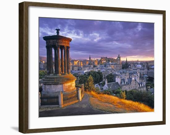 Stewart Monument, Calton Hill, Edinburgh, Scotland-Doug Pearson-Framed Photographic Print