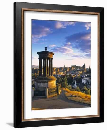 Stewart Monument, Calton Hill, Edinburgh, Scotland-Doug Pearson-Framed Photographic Print