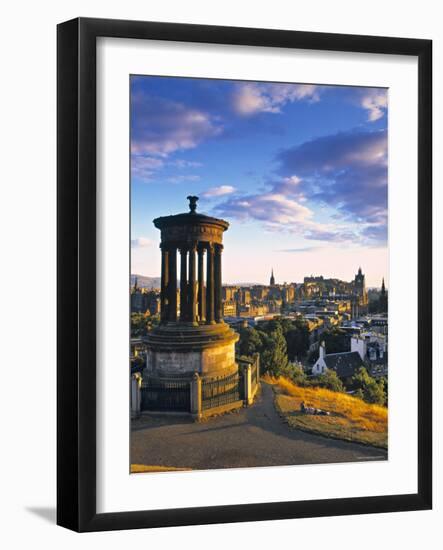 Stewart Monument, Calton Hill, Edinburgh, Scotland-Doug Pearson-Framed Photographic Print