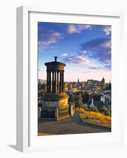 Stewart Monument, Calton Hill, Edinburgh, Scotland-Doug Pearson-Framed Photographic Print