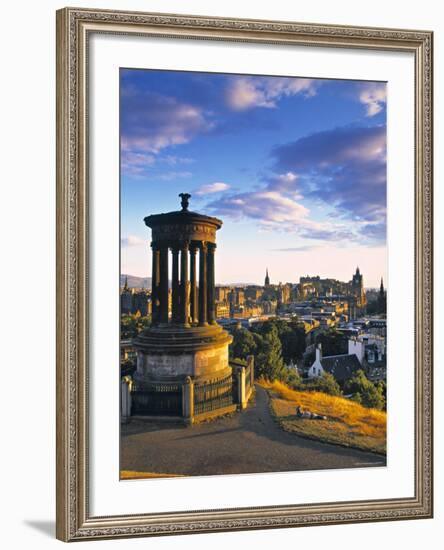 Stewart Monument, Calton Hill, Edinburgh, Scotland-Doug Pearson-Framed Photographic Print