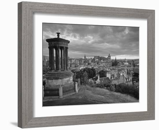 Stewart Monument, Calton Hill, Edinburgh, Scotland-Doug Pearson-Framed Photographic Print