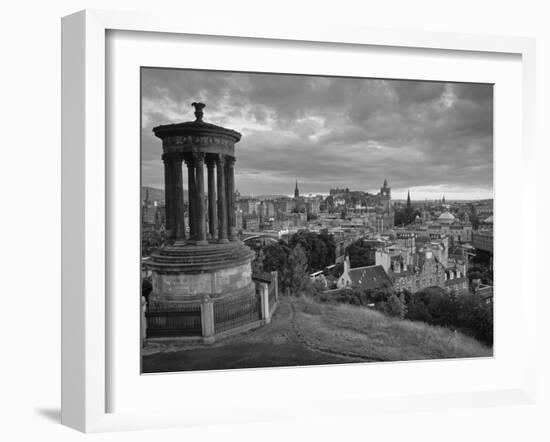 Stewart Monument, Calton Hill, Edinburgh, Scotland-Doug Pearson-Framed Photographic Print