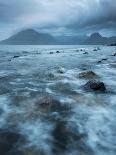 Agitated Water at Elgol, Loch Scavaig, with the Black Cuillin Beyond, Isle of Skye, Scotland-Stewart Smith-Photographic Print