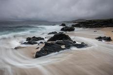 Dramatic Stormy Skies and Flowing Tide-Stewart Smith-Photographic Print