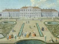 The New Schleissheim Castle in Munich, 1780-Stewart Woolf-Framed Giclee Print