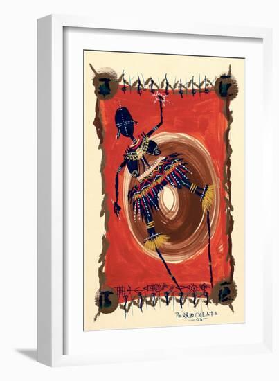 Stick Dance, 2003-Oglafa Ebitari Perrin-Framed Giclee Print