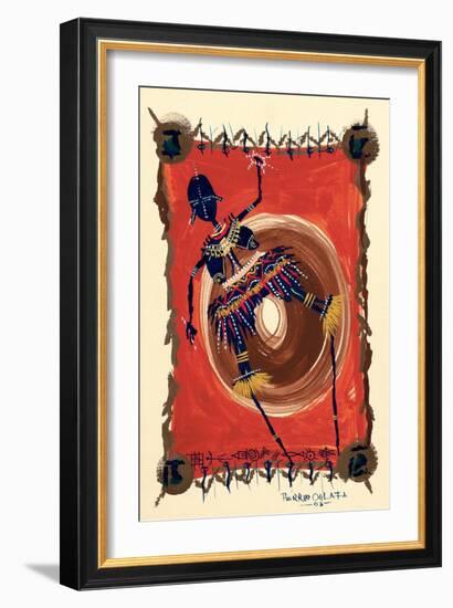 Stick Dance, 2003-Oglafa Ebitari Perrin-Framed Giclee Print