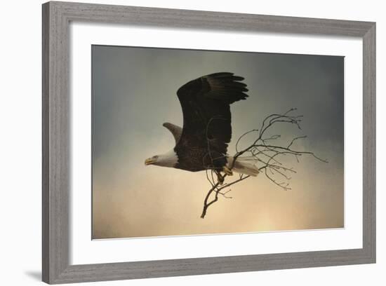 Stick Delivery-Jai Johnson-Framed Giclee Print