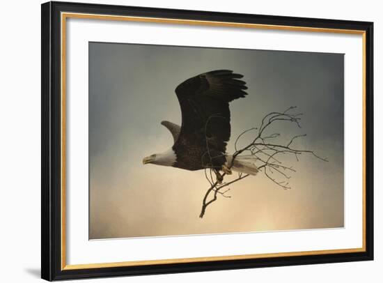 Stick Delivery-Jai Johnson-Framed Giclee Print