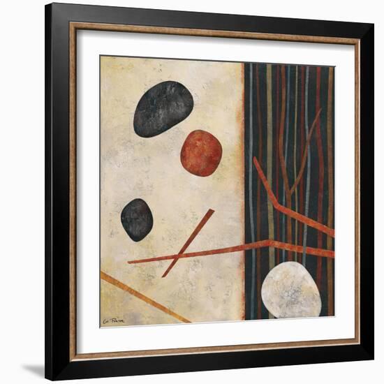 Sticks and Stones II-Glenys Porter-Framed Art Print