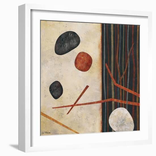 Sticks and Stones II-Glenys Porter-Framed Art Print