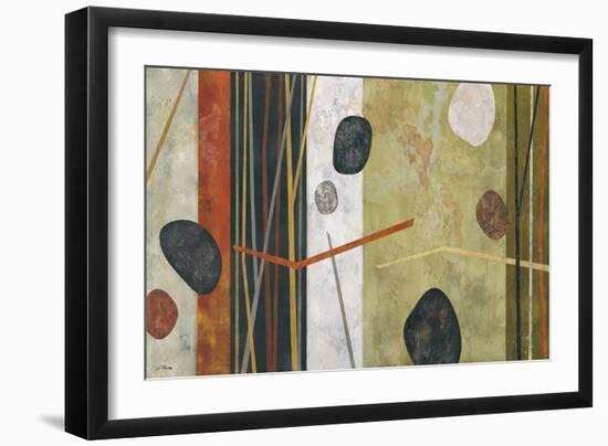 Sticks and Stones III-Glenys Porter-Framed Art Print