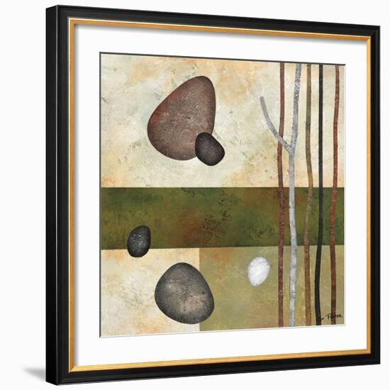 Sticks and Stones VI-Glenys Porter-Framed Art Print