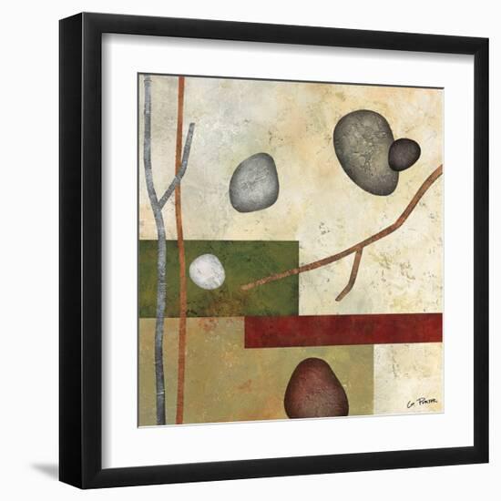 Sticks and Stones VII-Glenys Porter-Framed Art Print