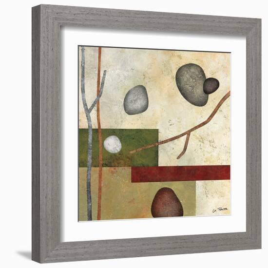 Sticks and Stones VII-Glenys Porter-Framed Art Print