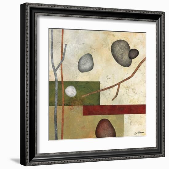 Sticks and Stones VII-Glenys Porter-Framed Art Print