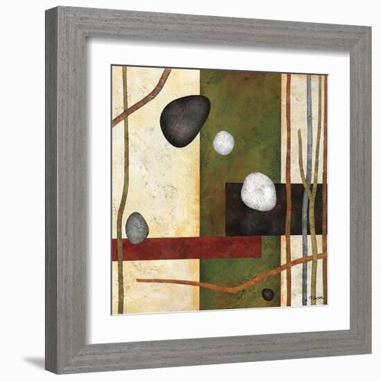 Sticks and Stones VIII-Glenys Porter-Framed Art Print