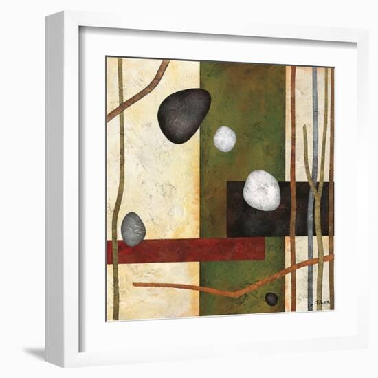 Sticks and Stones VIII-Glenys Porter-Framed Art Print