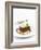 Sticky Toffee Pudding with Vanilla Ice Cream-Ian Garlick-Framed Photographic Print