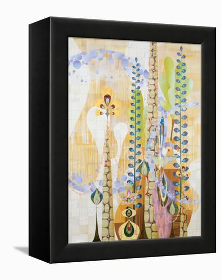 Sticta-Rex Ray-Framed Stretched Canvas