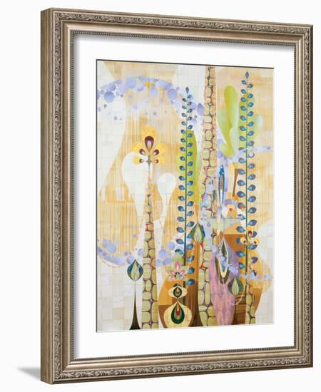 Sticta-Rex Ray-Framed Art Print