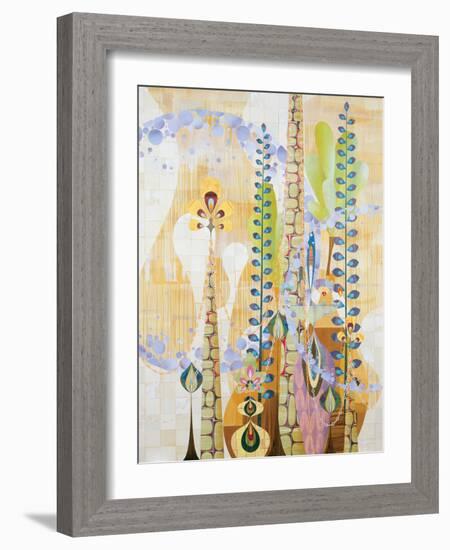 Sticta-Rex Ray-Framed Art Print