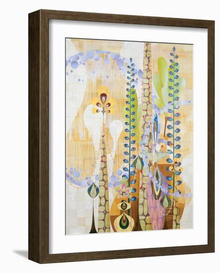 Sticta-Rex Ray-Framed Art Print