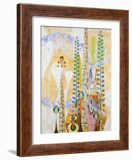 Sticta-Rex Ray-Framed Art Print