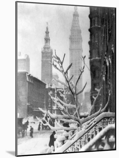 Stieglitz: New York, C1914-Alfred Stieglitz-Mounted Photographic Print