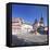 Stiftsplatz Square with Stiftsmuseum, Bavaria-Markus Lange-Framed Premier Image Canvas