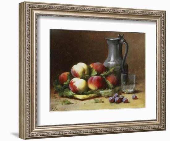 Stil Life of Fruit-Leon Charles Huber-Framed Giclee Print