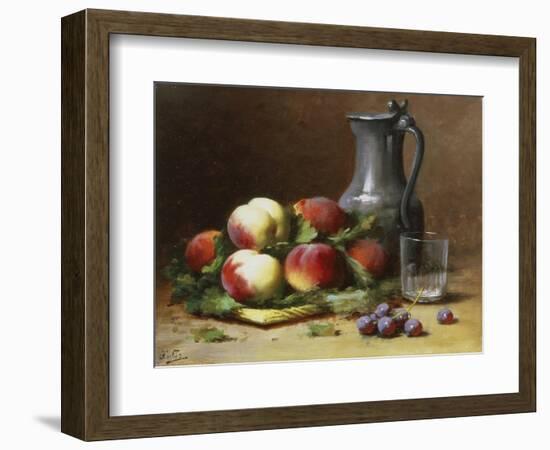 Stil Life of Fruit-Leon Charles Huber-Framed Giclee Print