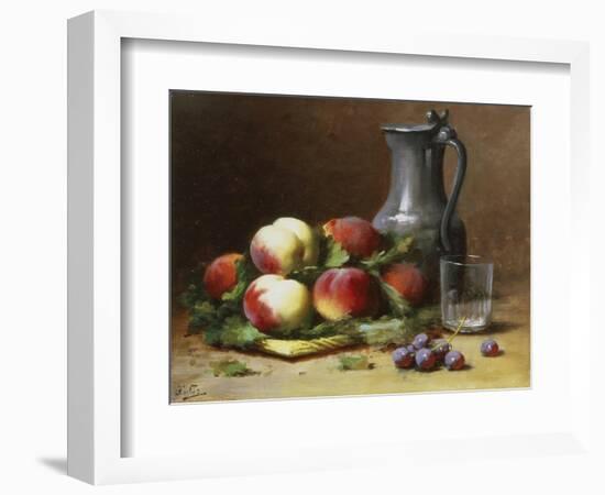 Stil Life of Fruit-Leon Charles Huber-Framed Giclee Print