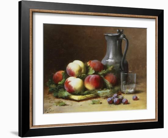 Stil Life of Fruit-Leon Charles Huber-Framed Giclee Print